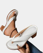 Aliénor | Comfortable Thick-Heeled Sandals