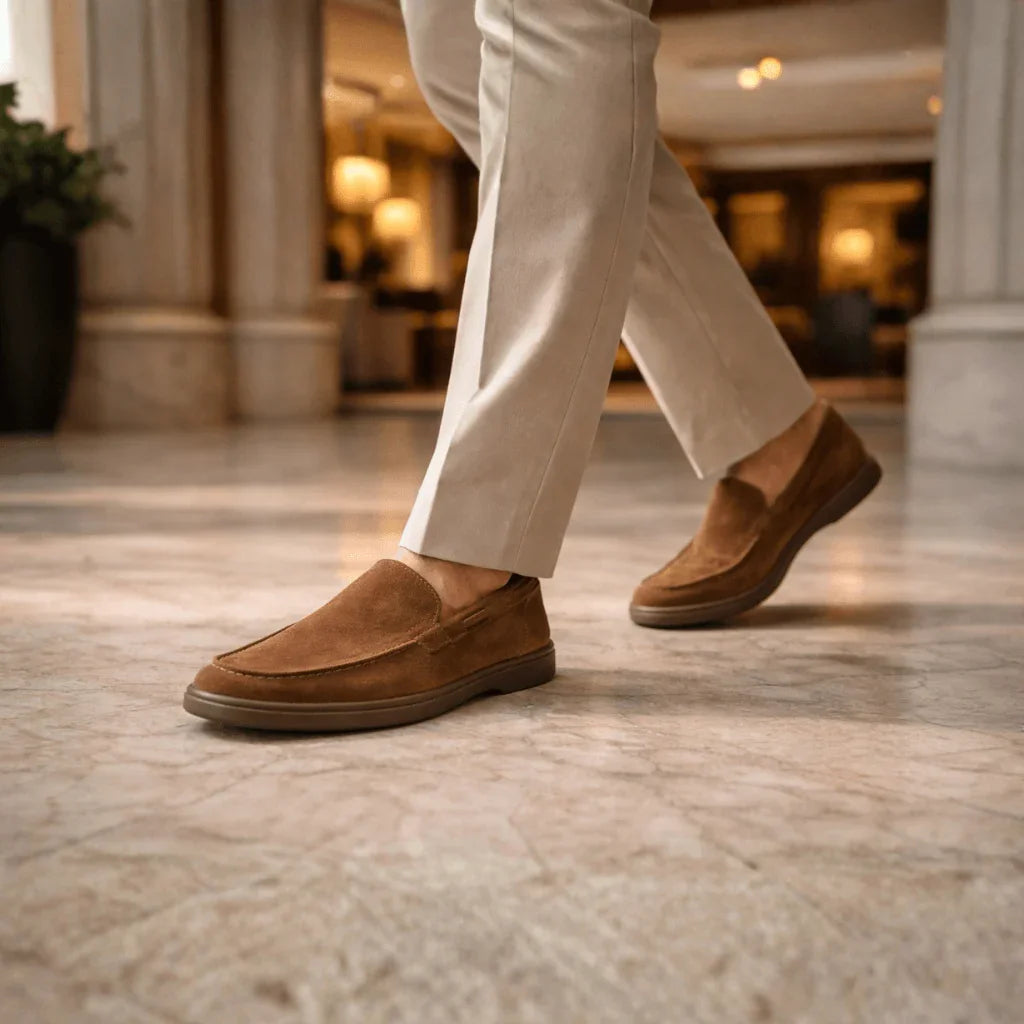 Henri | Refined Suede Loafers for Men