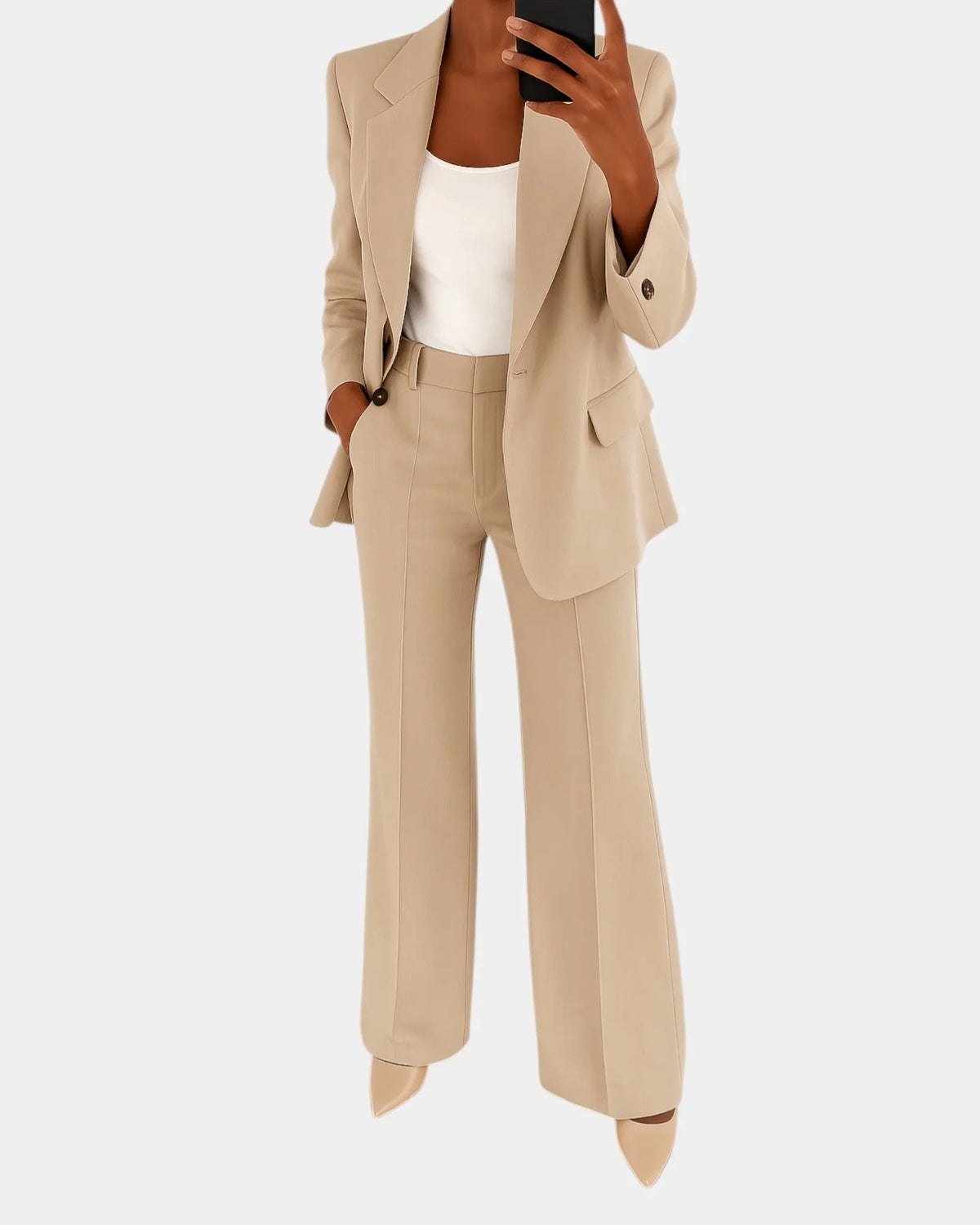 Aya | Pantsuit with Blazer