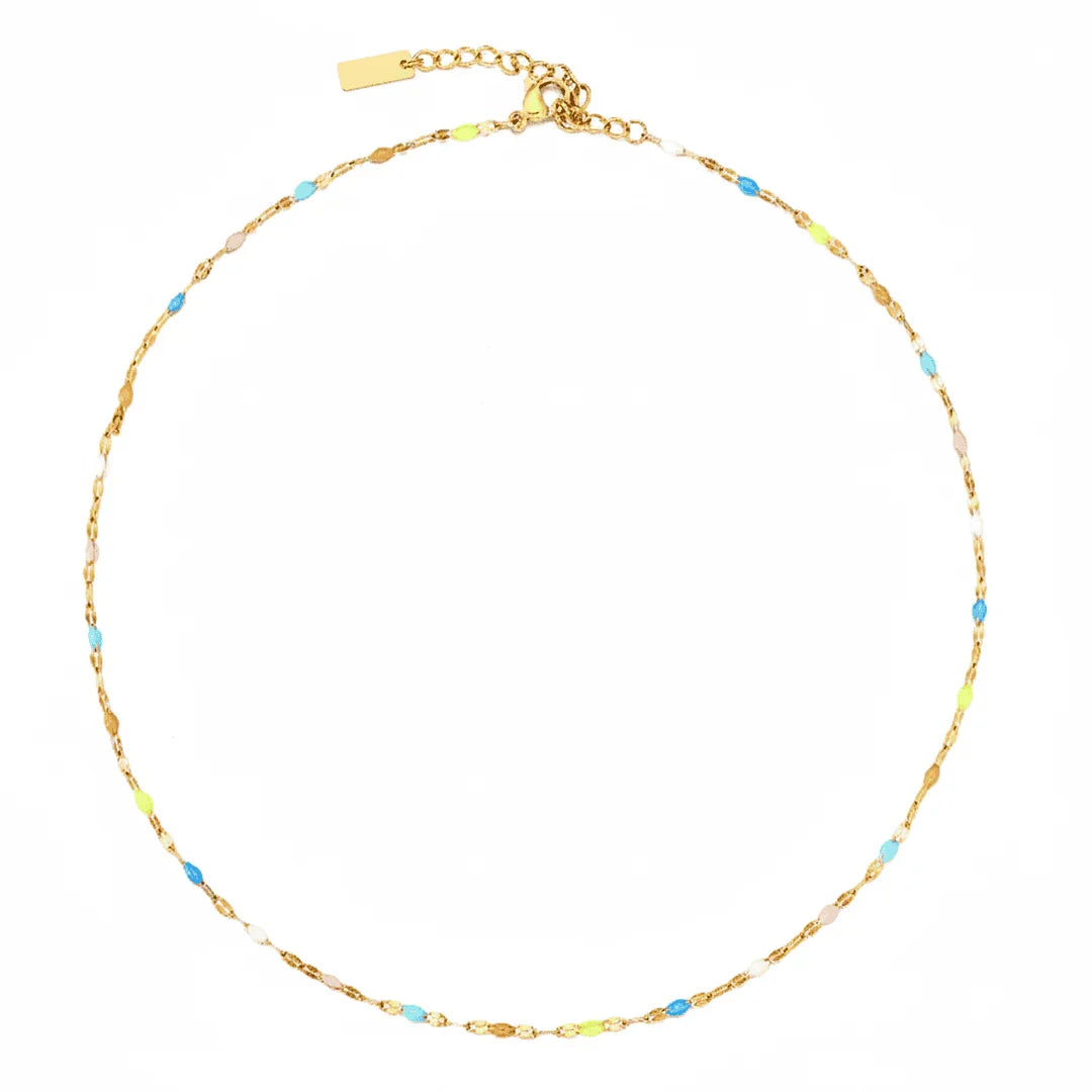 Noémie | Delicate Colorburst Choker