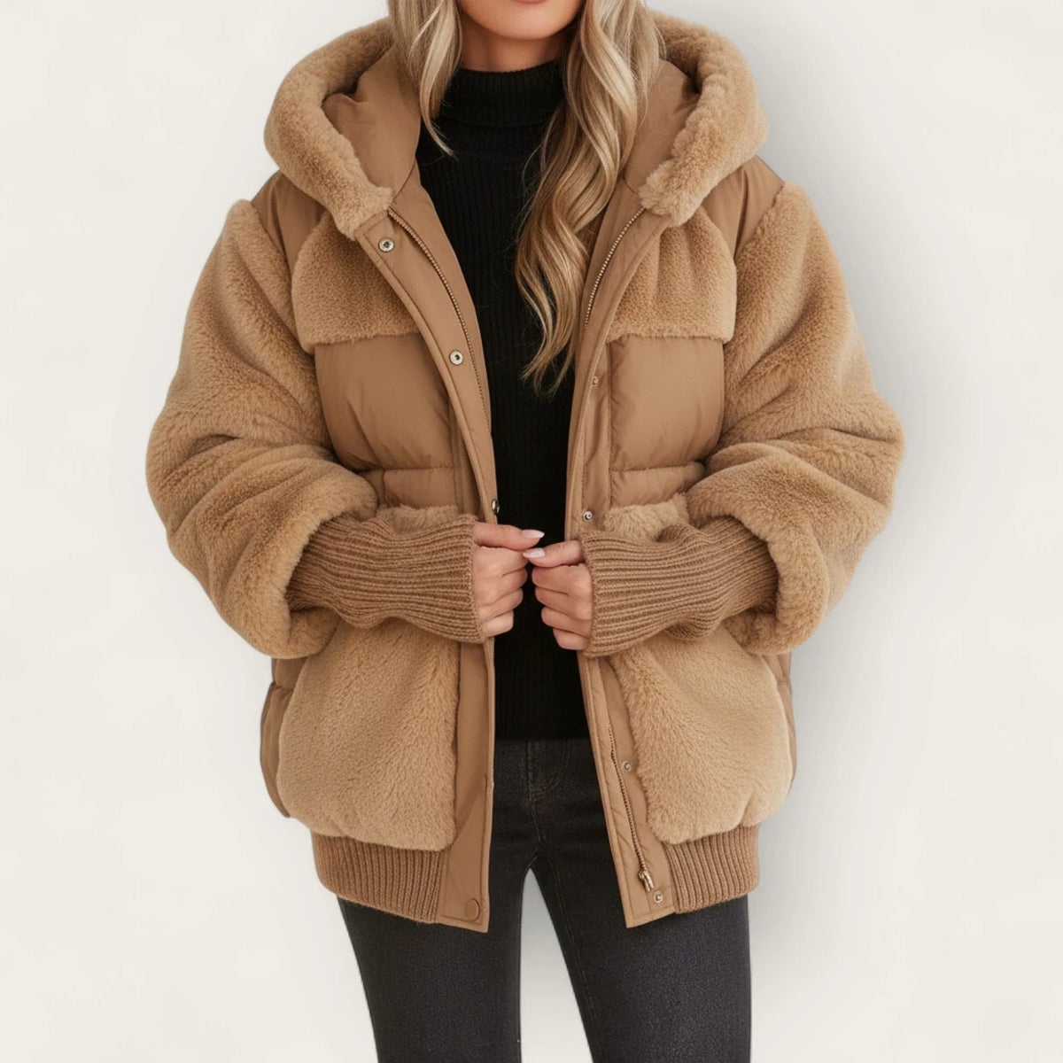 Lena | Elegant and Warm Down Jacket