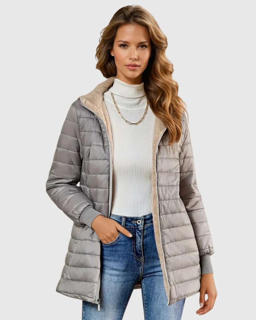 Amandys | Long Sleeve Lined Coat