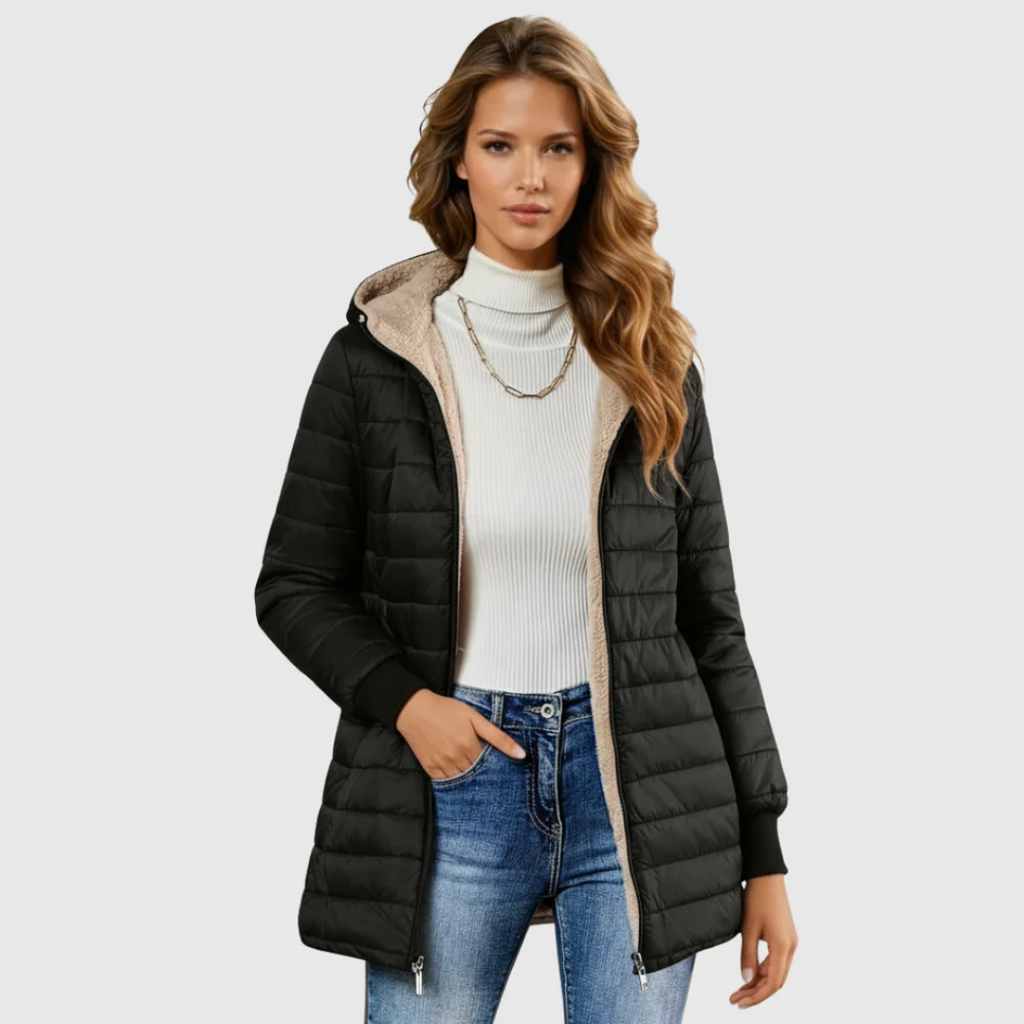 Amandys | Long Sleeve Lined Coat
