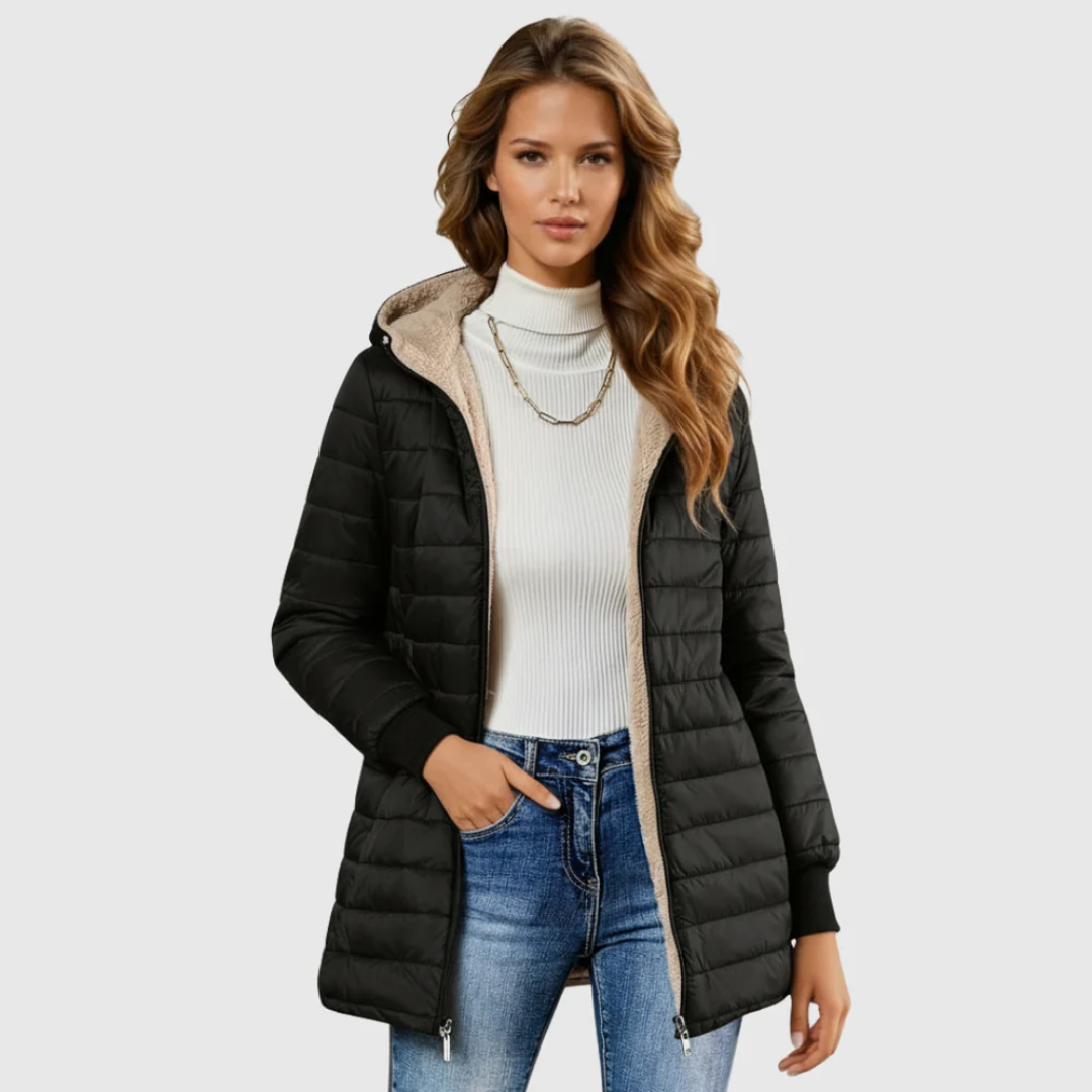 Amandys | Long Sleeve Lined Coat