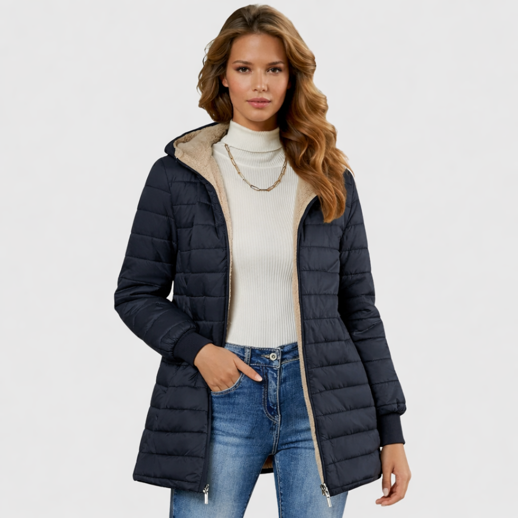Amandys | Long Sleeve Lined Coat