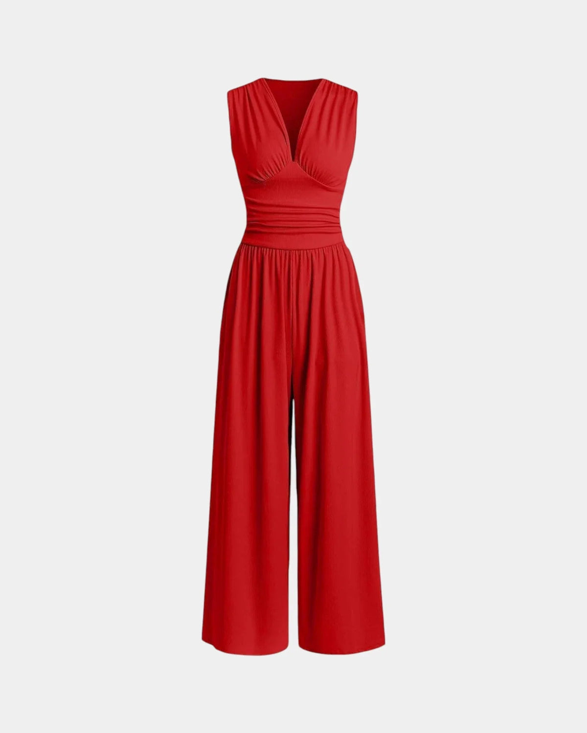 Sultana | Chic Sleeveless Wide-Leg Jumpsuit