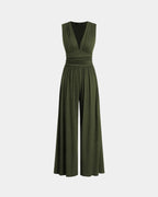 Sultana | Chic Sleeveless Wide-Leg Jumpsuit