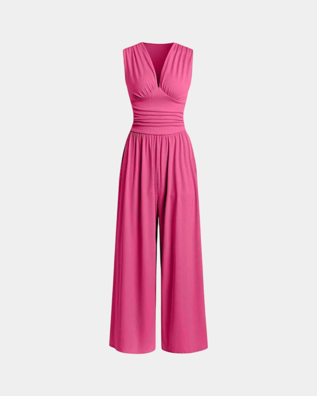 Sultana | Chic Sleeveless Wide-Leg Jumpsuit