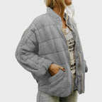 Josiane | Elegant Oversized Quilted Jacket