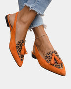 Francette | Heeled sandals with fringes