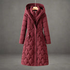 Briseida | Long down coat with hood
