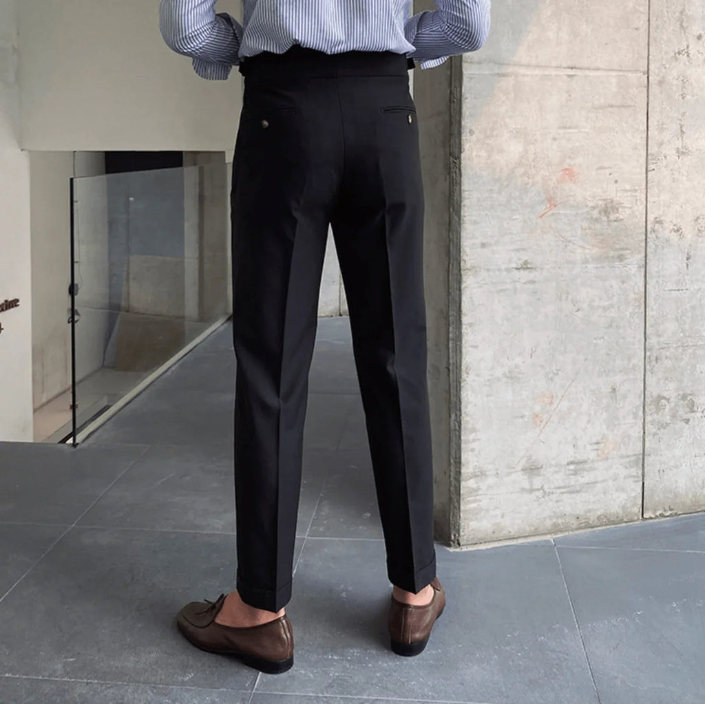 Edward | Elegant High-Waisted Pants