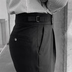 Edward | Elegant High-Waisted Pants