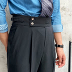 Edward | Elegant High-Waisted Pants
