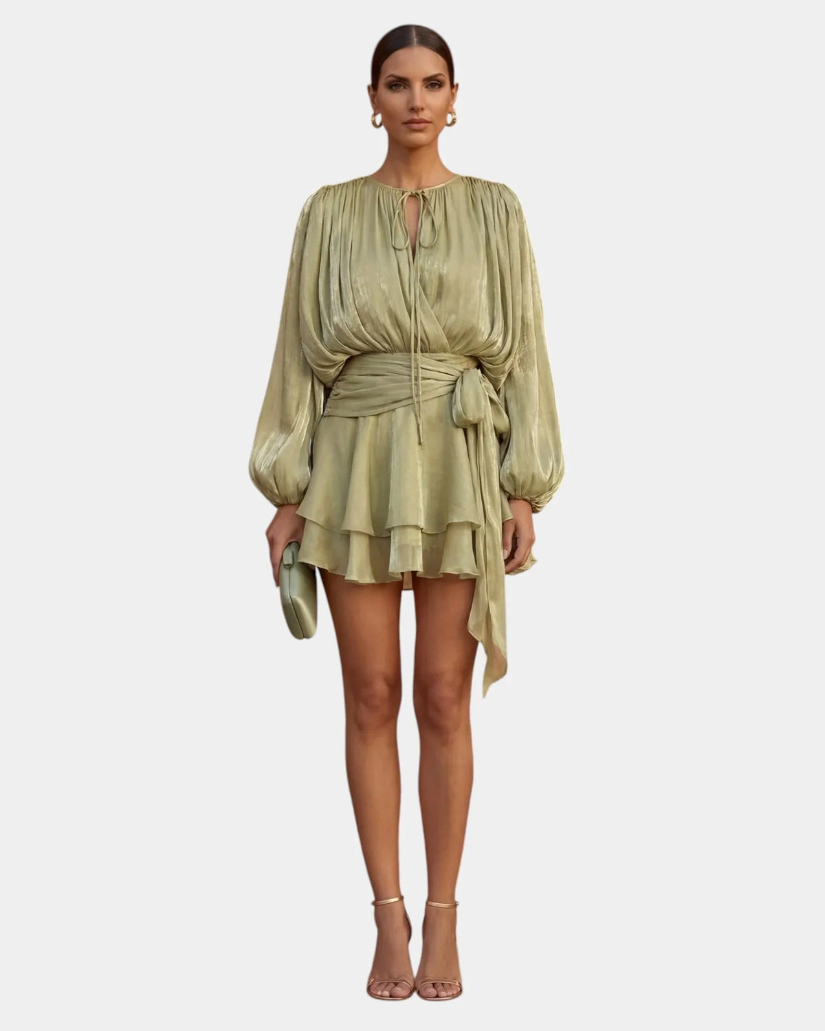 Aude | Short Ruffle Dress