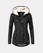 Maréline | Waterproof Rain Jacket with Hood for Women