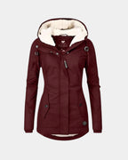 Maréline | Waterproof Rain Jacket with Hood for Women