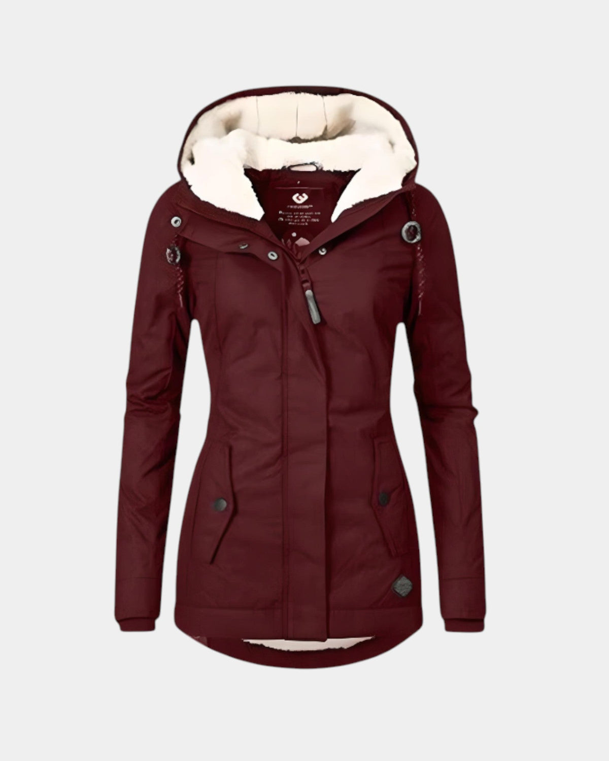 Maréline | Waterproof Rain Jacket with Hood for Women