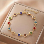 Elle | Unique Heart-Shaped Bracelet