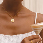Bérénice | Elegant Necklace with Antique Coin