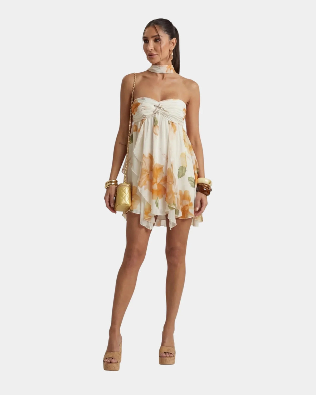 Lucienne | Mini Dress for Women Flora