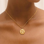 Bérénice | Elegant Necklace with Antique Coin