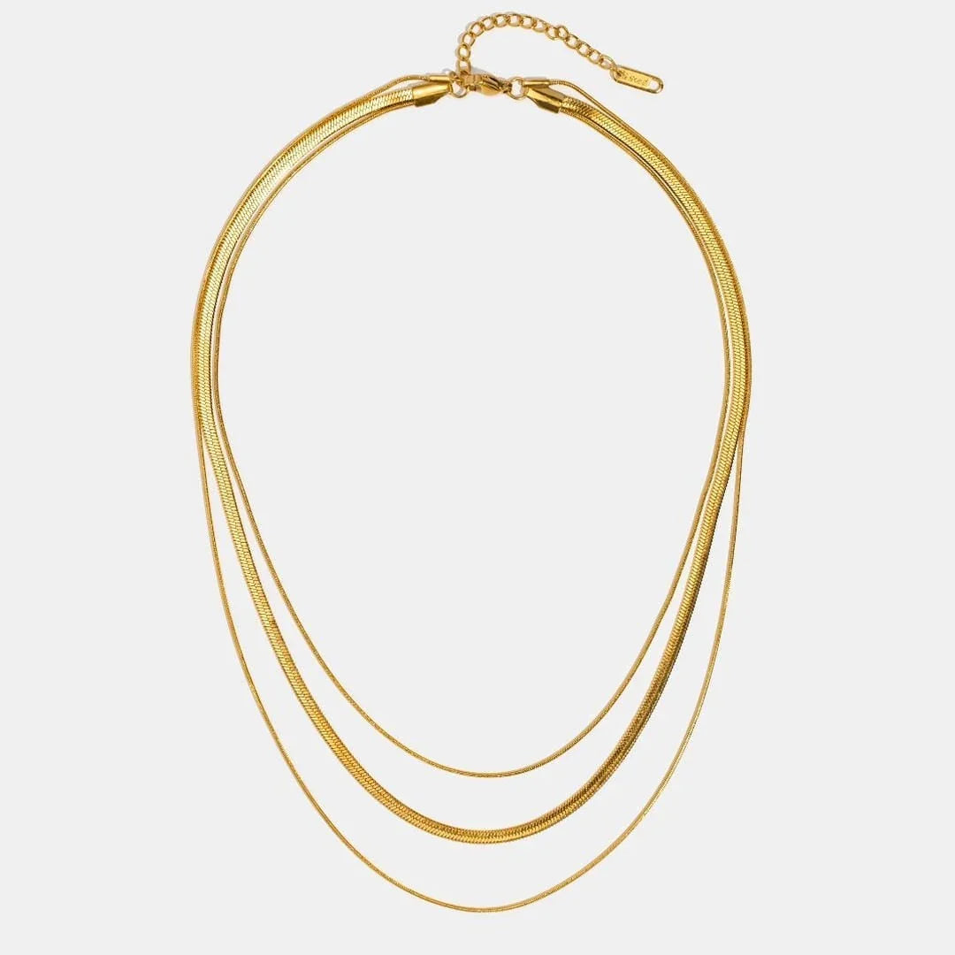 Esmée | Multi-Layer Gold Necklace