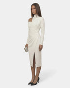 Fernande | Long Draped Maxi Dress