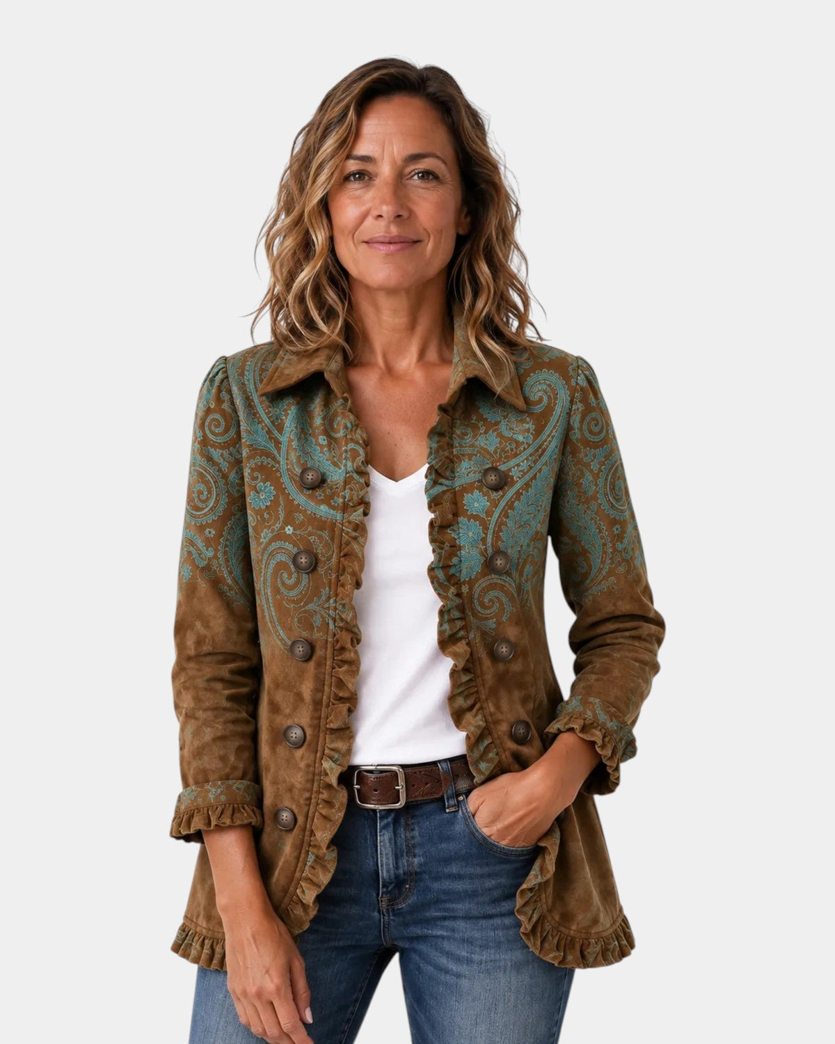 Macarena | Jacket with Ruffles