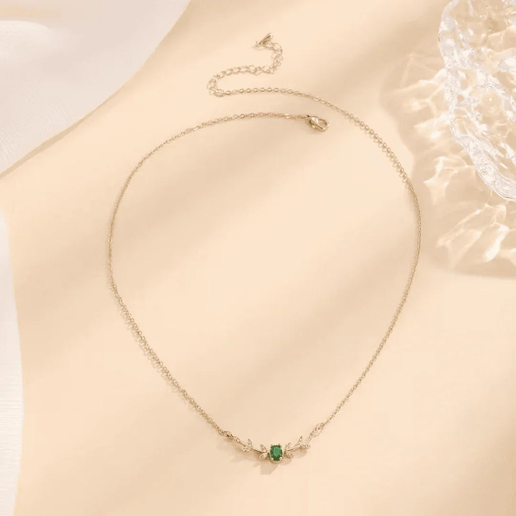 Émilie | Emerald Necklace