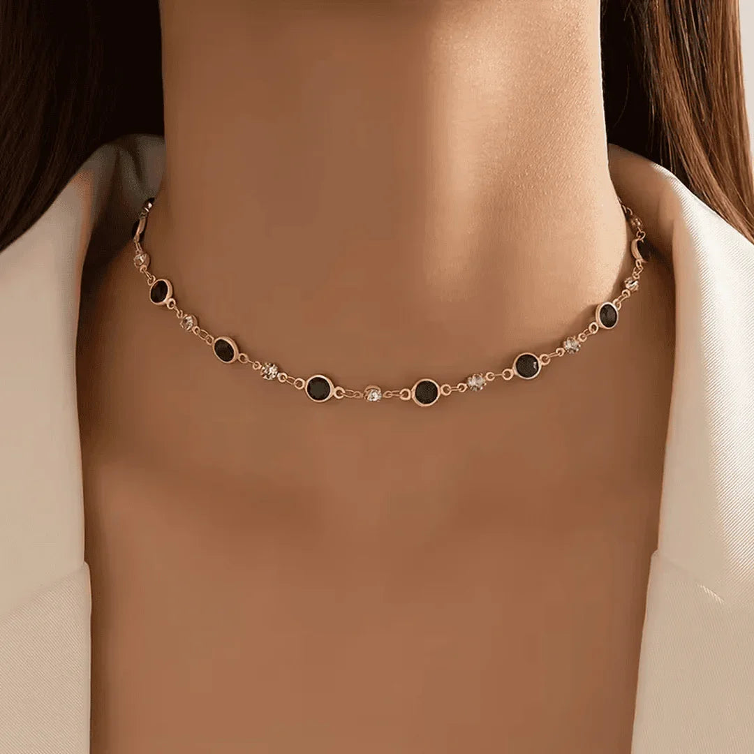 Victory | Verdant Emerald Station Necklace