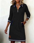 Sophie | Elegant Long Cotton Dress