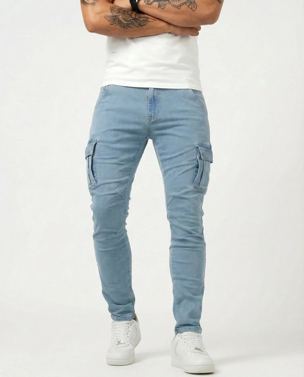 Jean | Elastic Cargo Pants