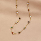 Élodie | Colorful Gem Necklace