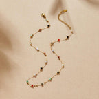 Élodie | Colorful Gem Necklace