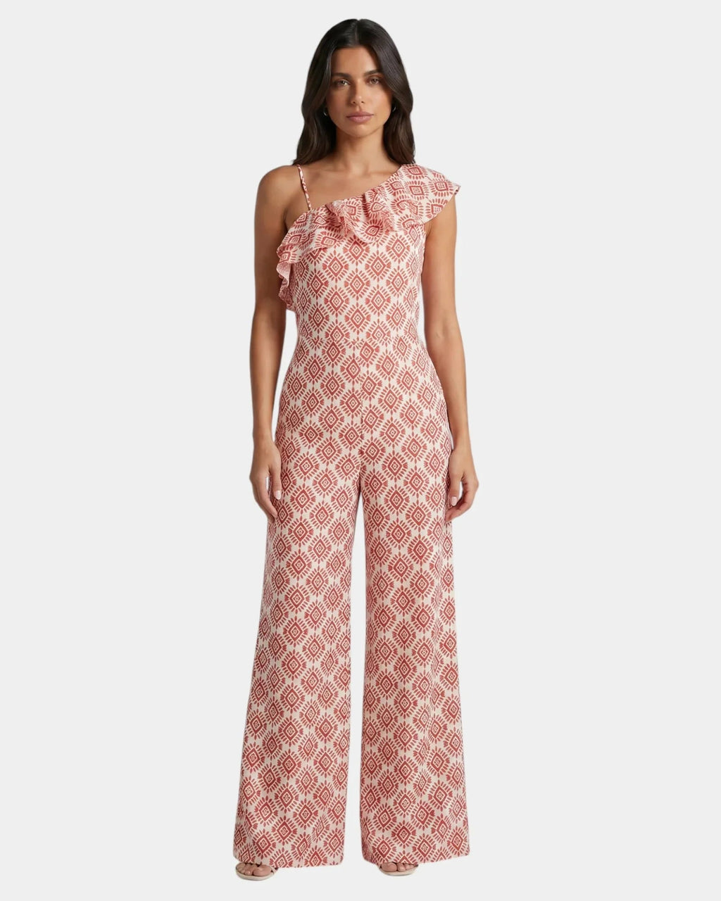 Éliette | Geometric Print Jumpsuit