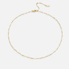 Solène | Clean White Pearl Necklace