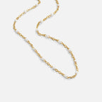 Solène | Clean White Pearl Necklace