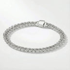 Adele | Cuban Bracelet in Moissanite