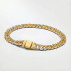 Adele | Cuban Bracelet in Moissanite