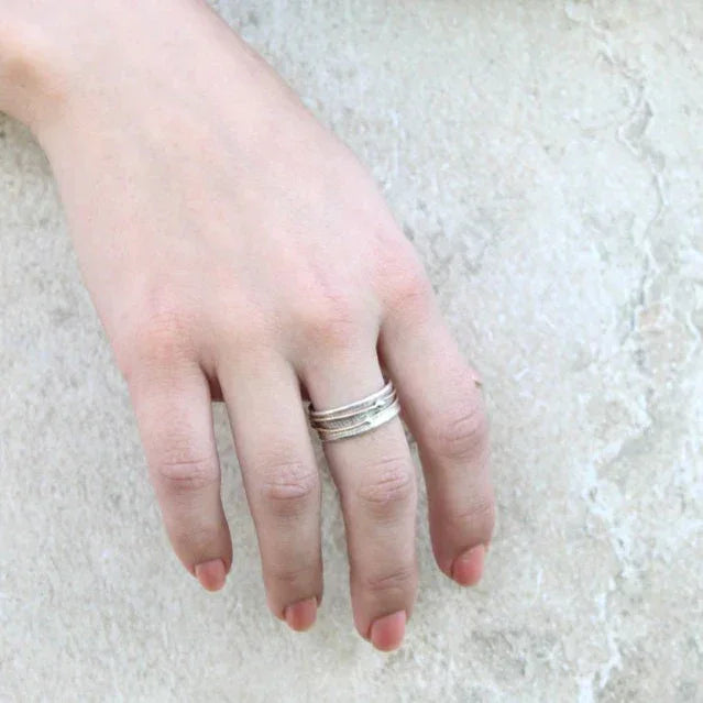 Shine | vintage gold-plated silver ring